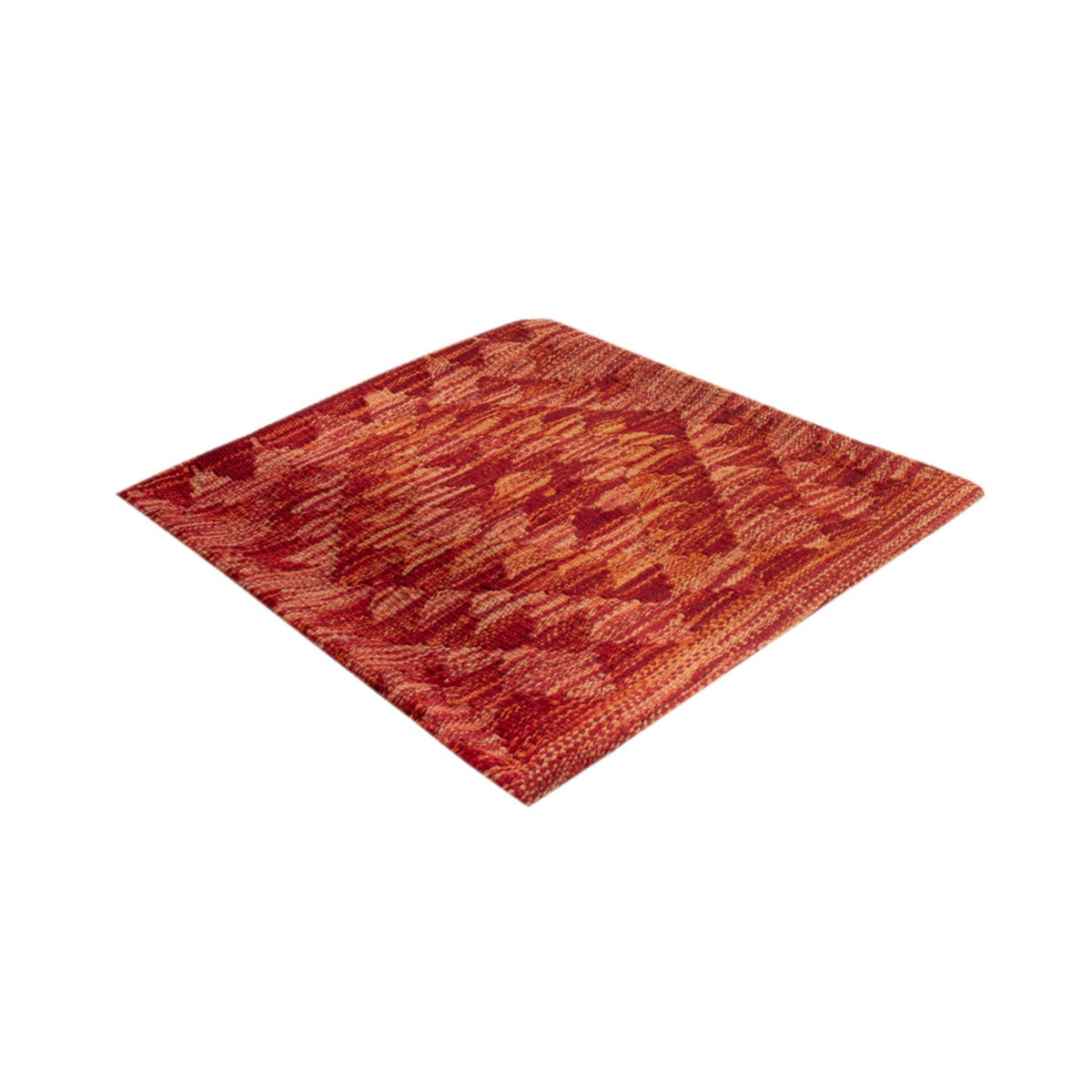 Pude - Flodhest firkantet  - 50 x 50 cm - terrakotta