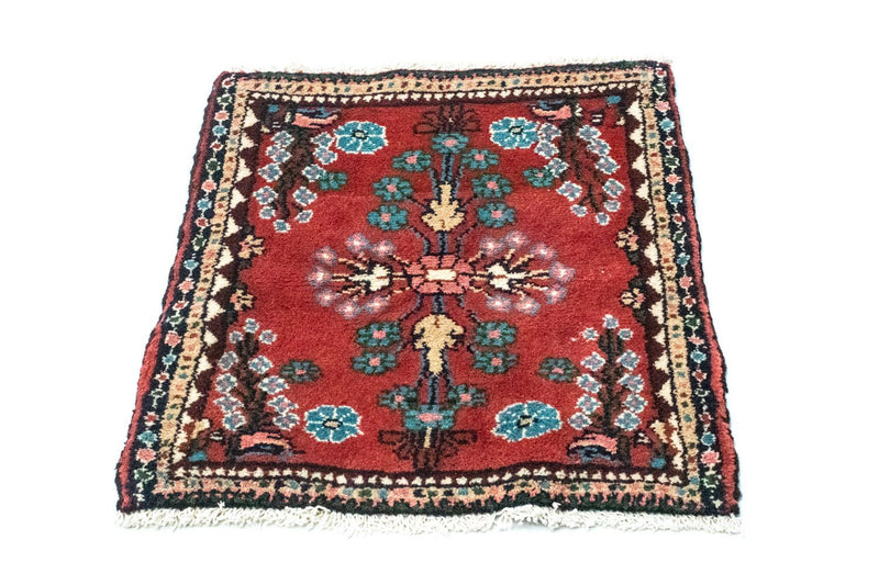 Persisk tæppe - Nomadisk - 60 x 55 cm - rød