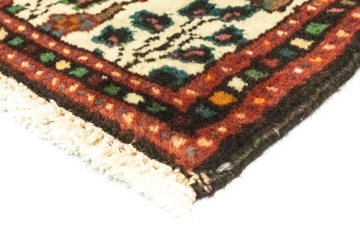 Persisk tæppe - Nomadisk - 70 x 45 cm - blå