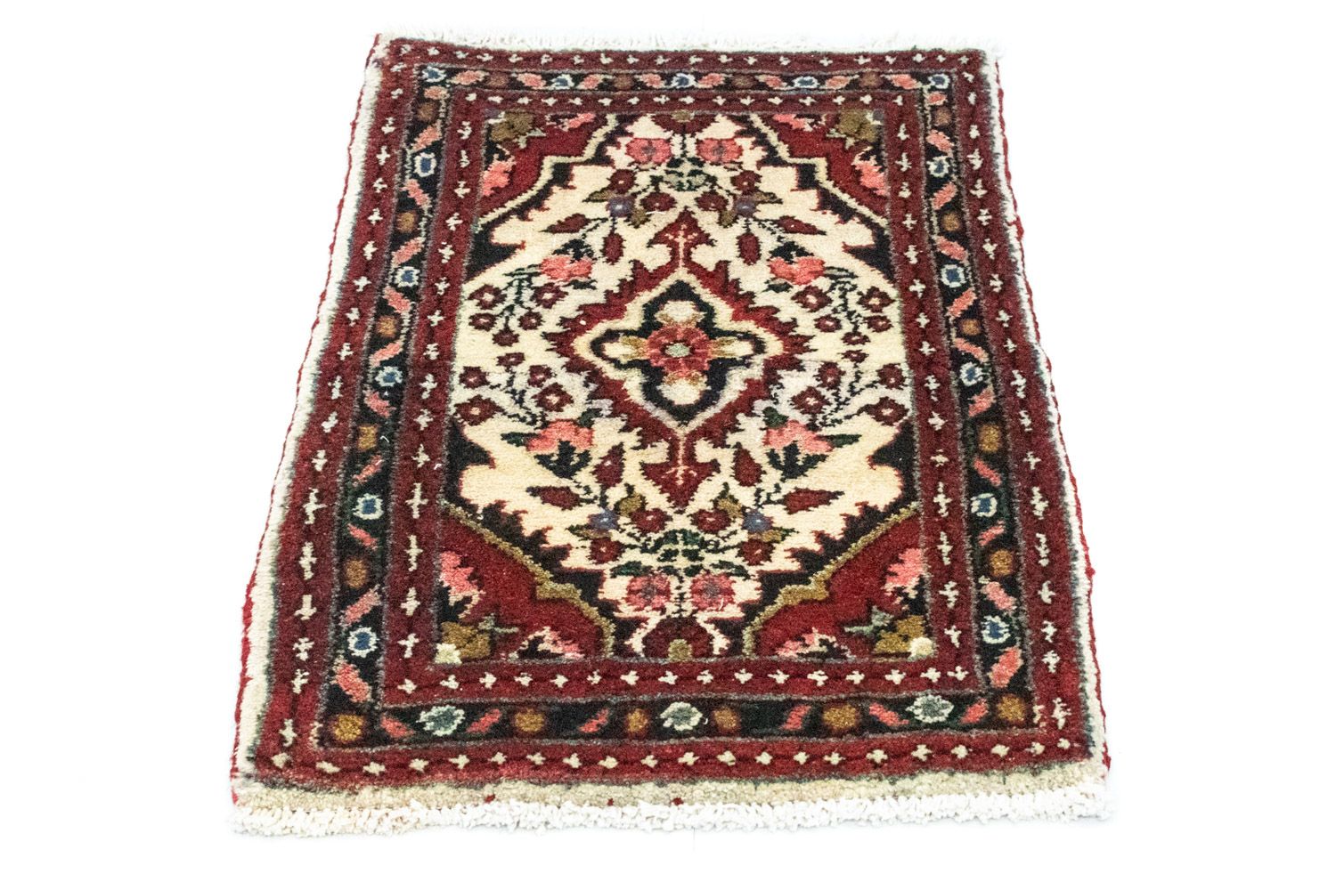 Persisk tæppe - Nomadisk - 75 x 50 cm - beige
