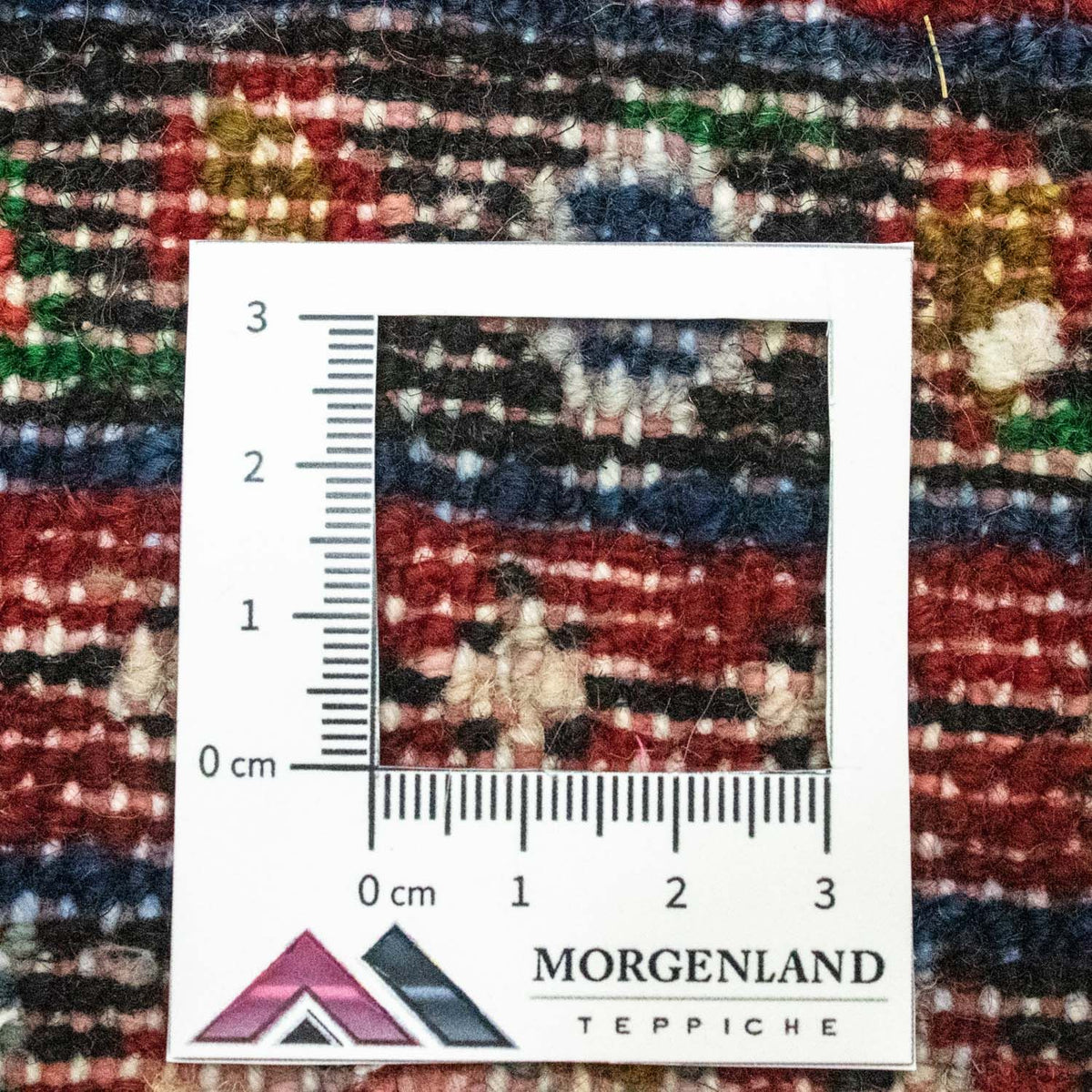 Persisk tæppe - Nomadisk - 75 x 50 cm - beige