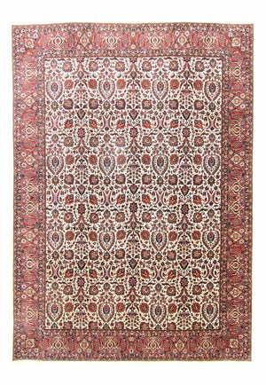 Persisk tæppe - Bijar - 347 x 255 cm - pink