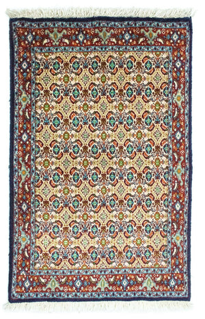 Persisk tæppe - Classic - 91 x 60 cm - blå