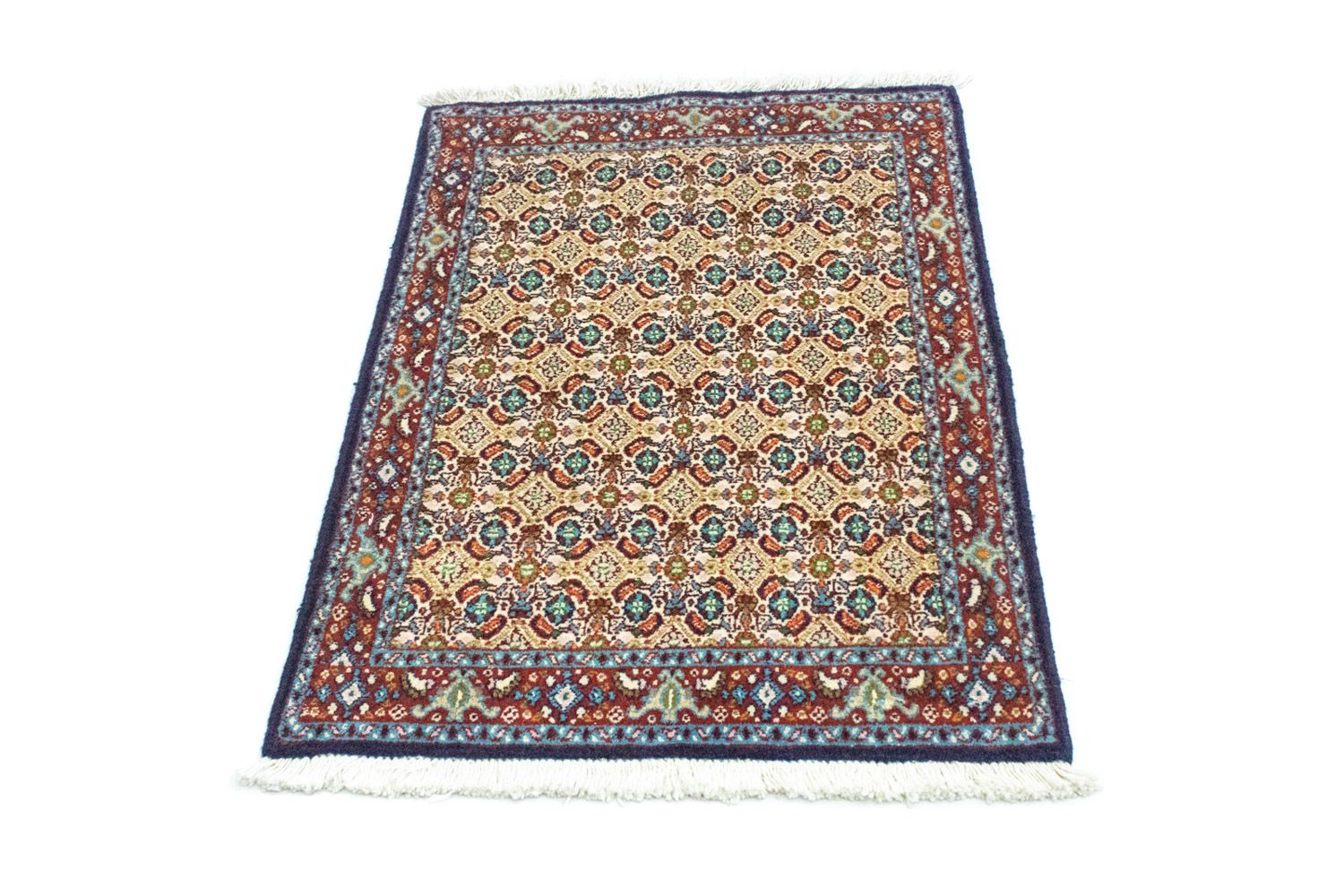Persisk tæppe - Classic - 91 x 60 cm - blå