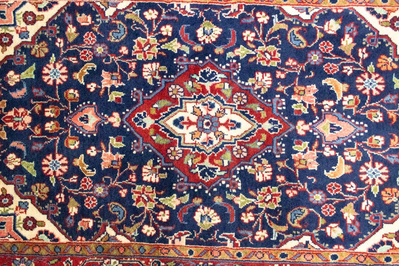 Persisk tæppe - Nomadisk - 114 x 74 cm - blå