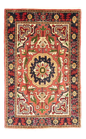 Persisk tæppe - Nomadisk - 151 x 98 cm - rød