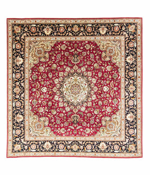 Persisk tæppe - Tabriz - Premium - 264 x 249 cm - rød