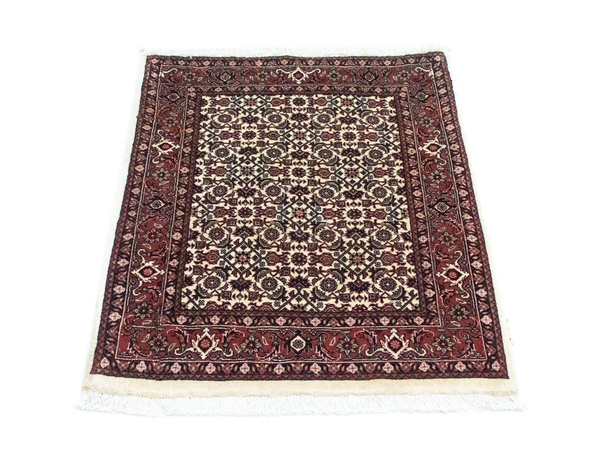 Persisk tæppe - Bijar - 85 x 70 cm - beige