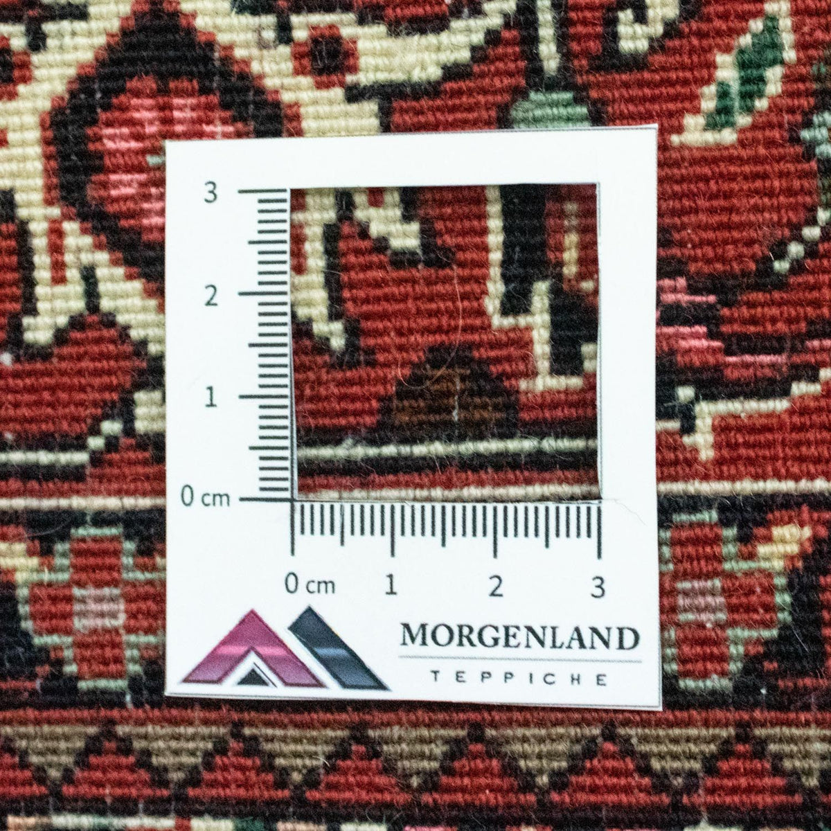 Persisk tæppe - Bijar - 85 x 70 cm - beige