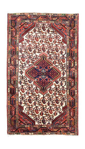 Persisk tæppe - Nomadisk - 134 x 80 cm - beige