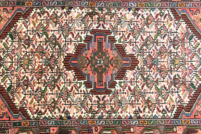 Persisk tæppe - Nomadisk - 130 x 90 cm - beige