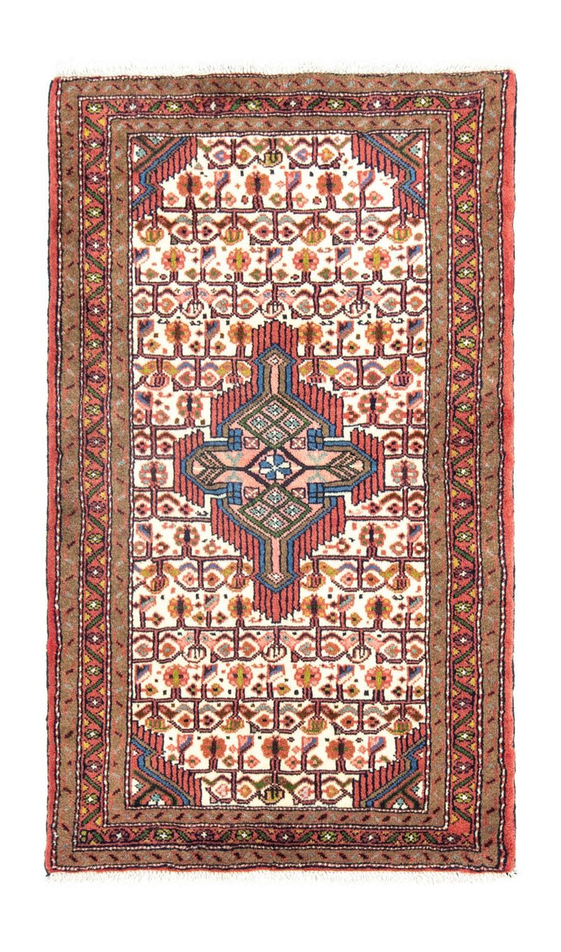 Persisk tæppe - Nomadisk - 134 x 79 cm - beige
