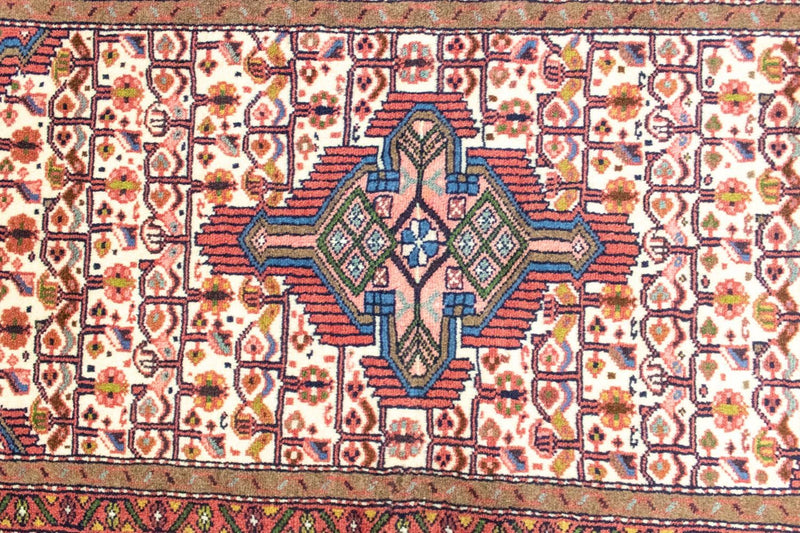 Persisk tæppe - Nomadisk - 134 x 79 cm - beige