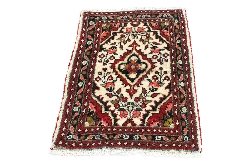 Persisk tæppe - Nomadisk - 75 x 50 cm - beige