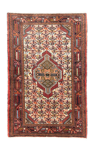 Persisk tæppe - Nomadisk - 123 x 75 cm - beige