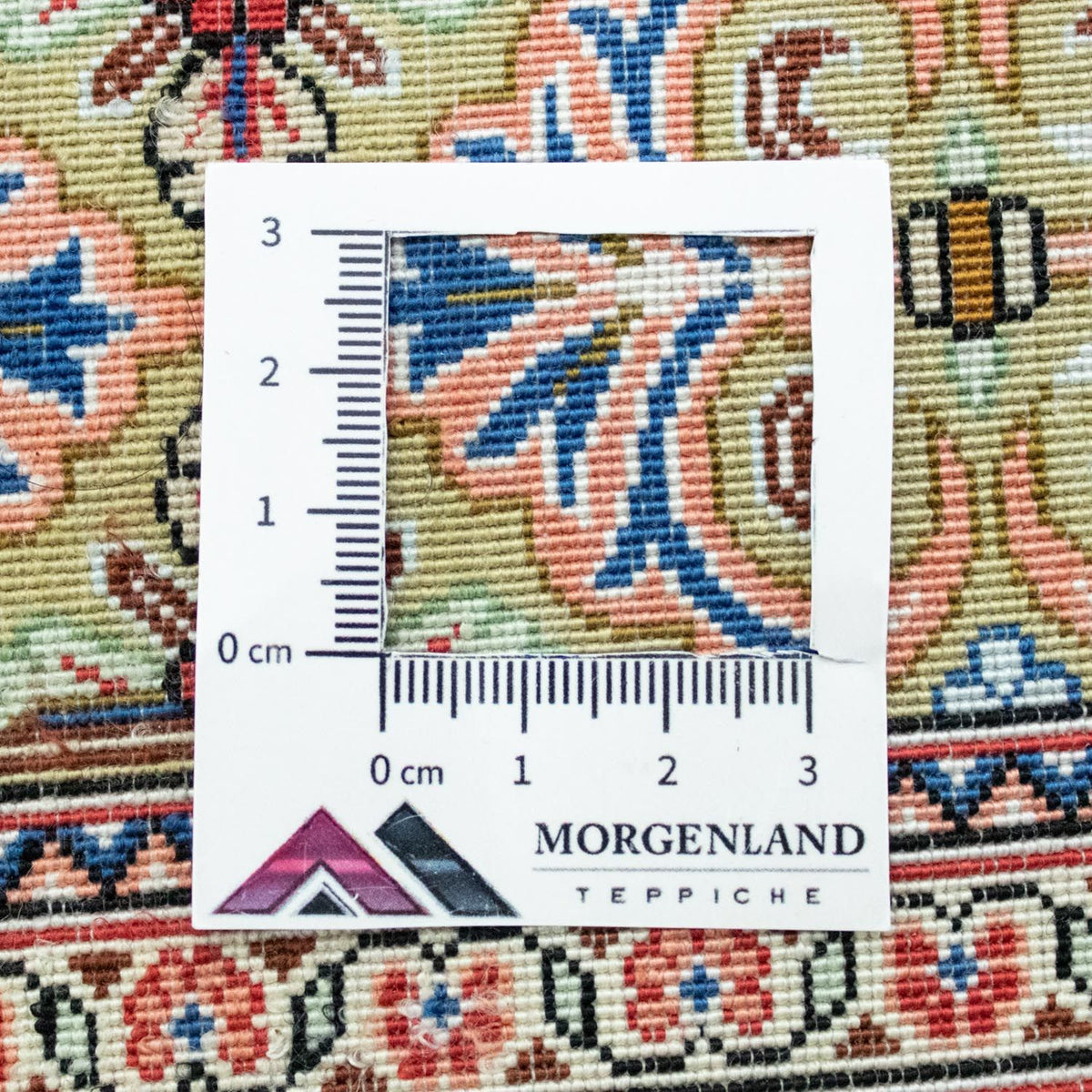 Silketæppe - Ghom Silk - Premium - 121 x 77 cm - beige