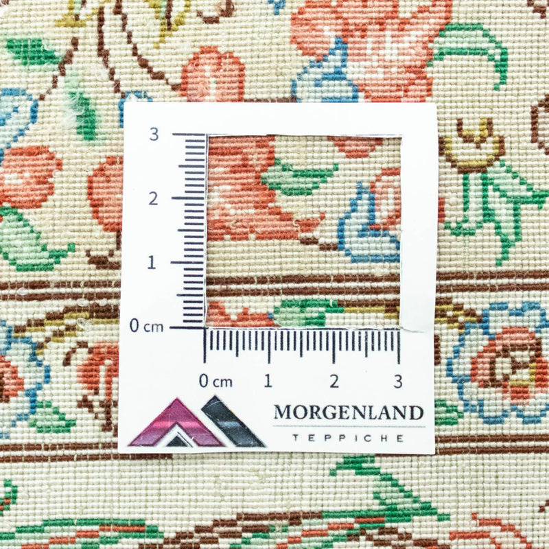 Silketæppe - Ghom Silk - Premium - 122 x 80 cm - beige
