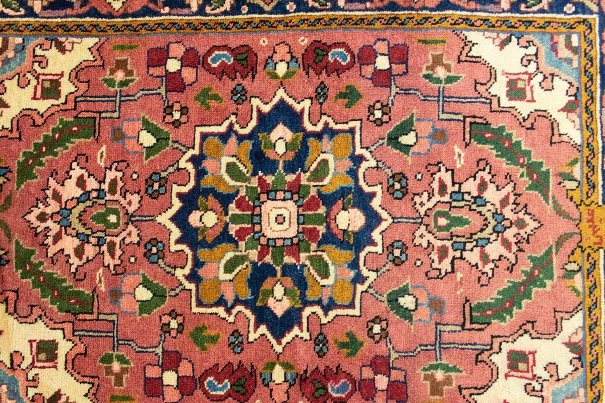 Persisk tæppe - Nomadisk - 113 x 84 cm - lysrød