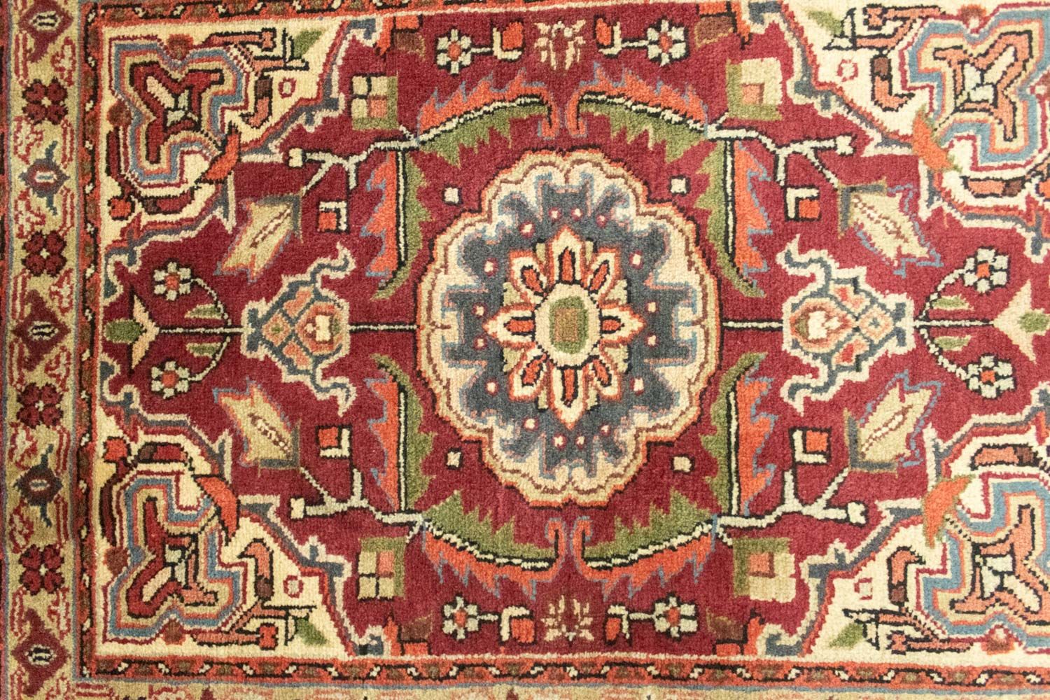 Persisk tæppe - Nomadisk - 112 x 84 cm - rust