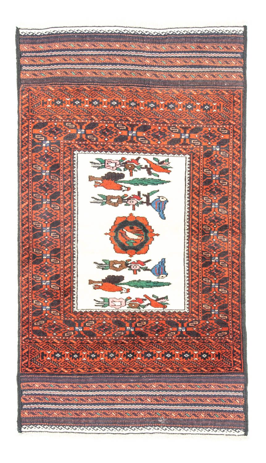 Baluch-tæppe - 157 x 90 cm - orange