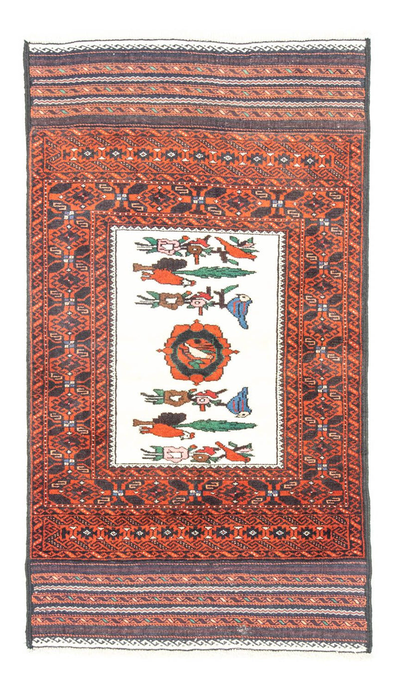 Baluch-tæppe - 157 x 90 cm - orange