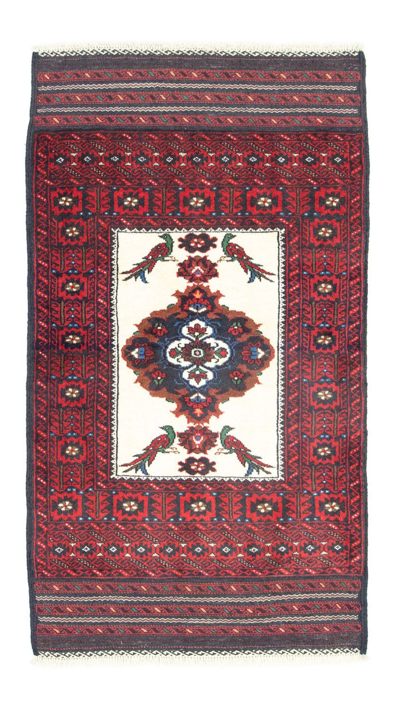 Baluch-tæppe - 155 x 88 cm - rød