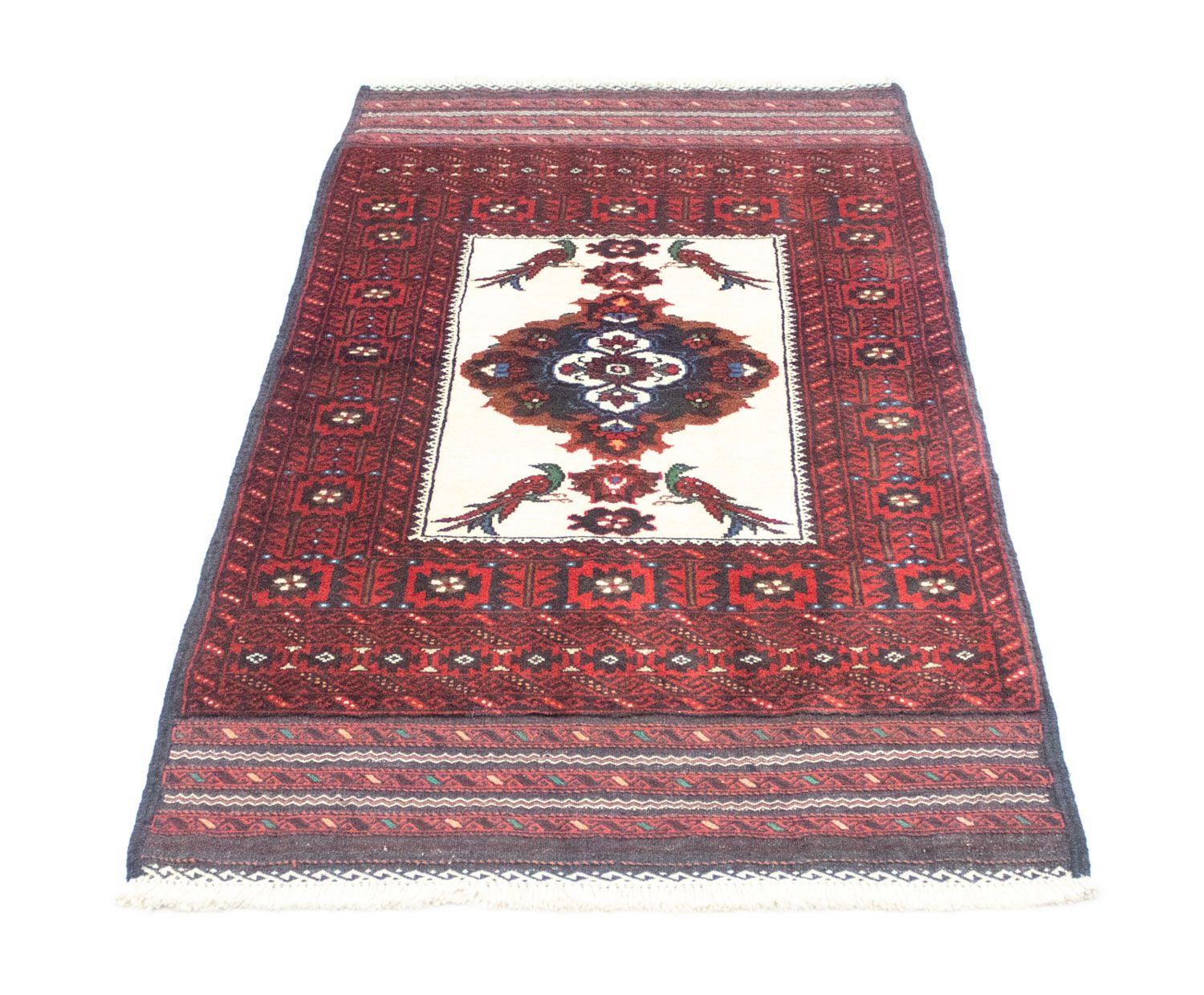 Baluch-tæppe - 155 x 88 cm - rød