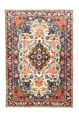 Persisk tæppe - Bijar - 150 x 107 cm - beige