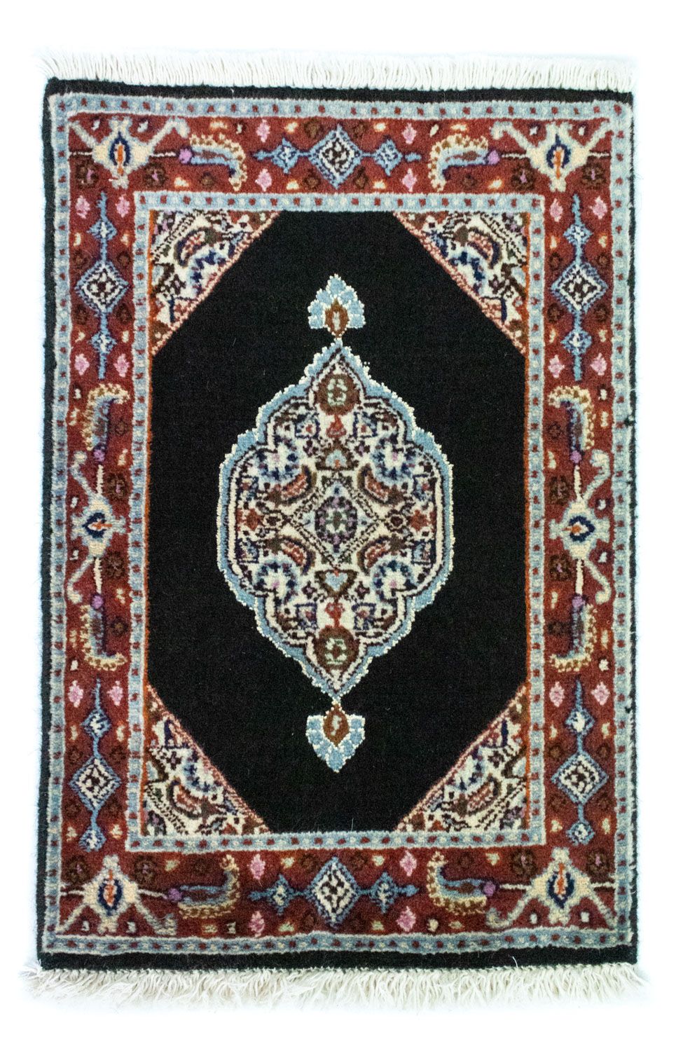 Persisk tæppe - Classic - 60 x 40 cm - blå