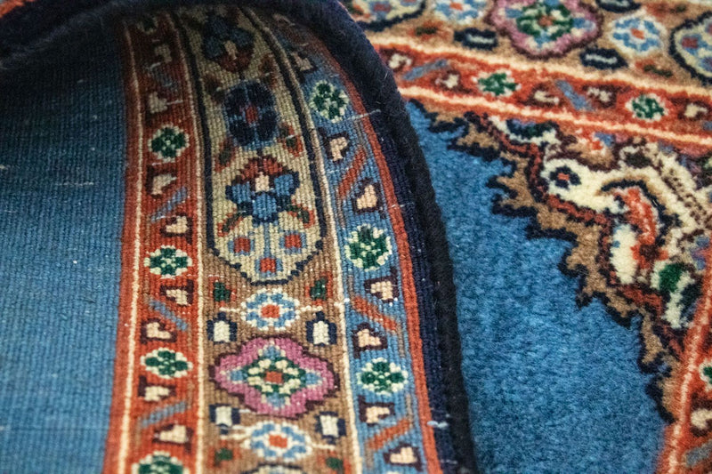 Persisk tæppe - Classic - 100 x 60 cm - blå