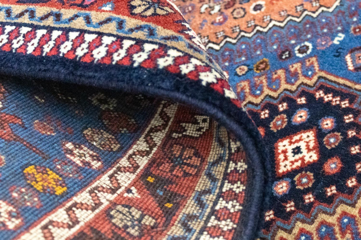 Persisk tæppe - Nomadisk - 130 x 80 cm - blå