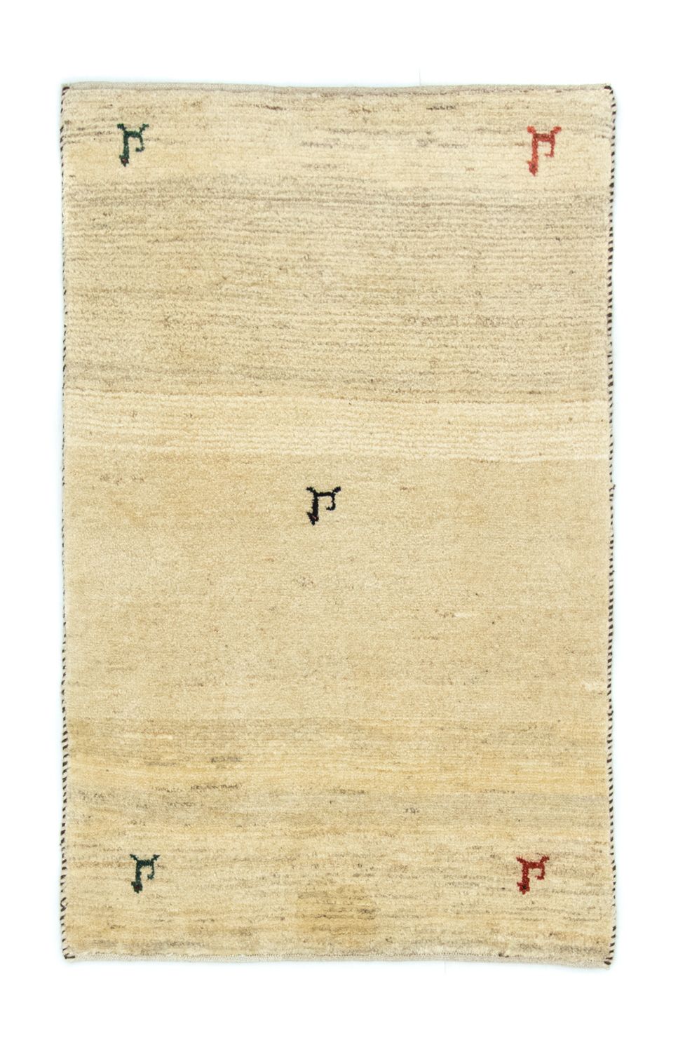 Gabbeh-tæppe - Persisk - 126 x 80 cm - flerfarvet