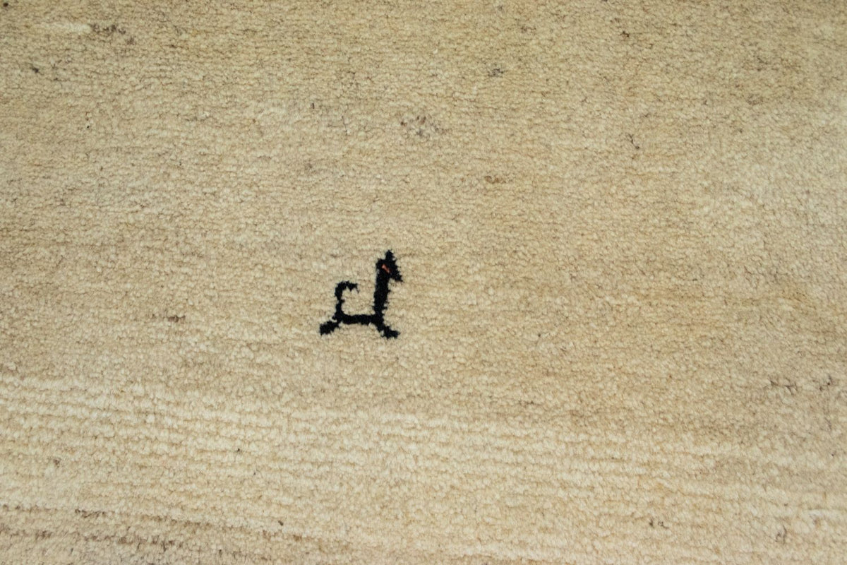 Gabbeh-tæppe - Persisk - 126 x 80 cm - flerfarvet