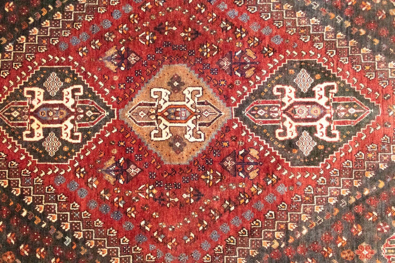Persisk tæppe - Nomadisk - 165 x 112 cm - rød