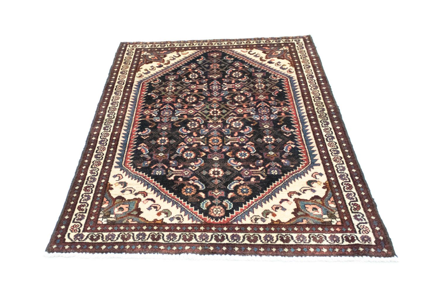 Persisk tæppe - Nomadisk - 150 x 103 cm - blå