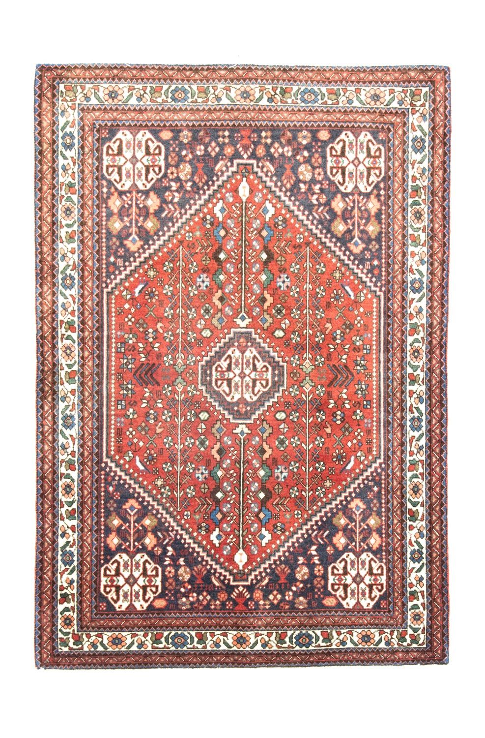 Persisk tæppe - Nomadisk - 156 x 107 cm - orange