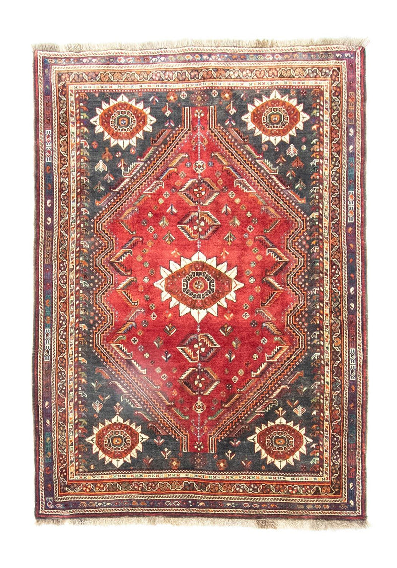 Persisk tæppe - Nomadisk - 168 x 120 cm - rød