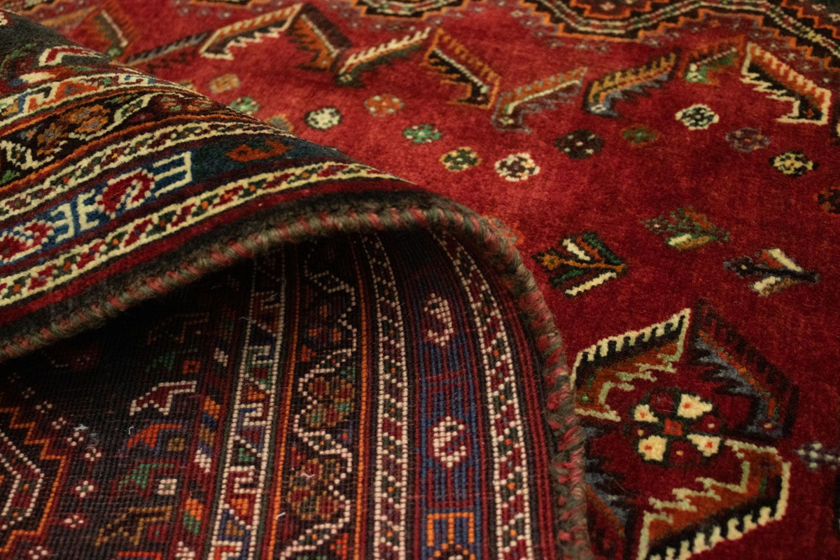 Persisk tæppe - Nomadisk - 168 x 120 cm - rød