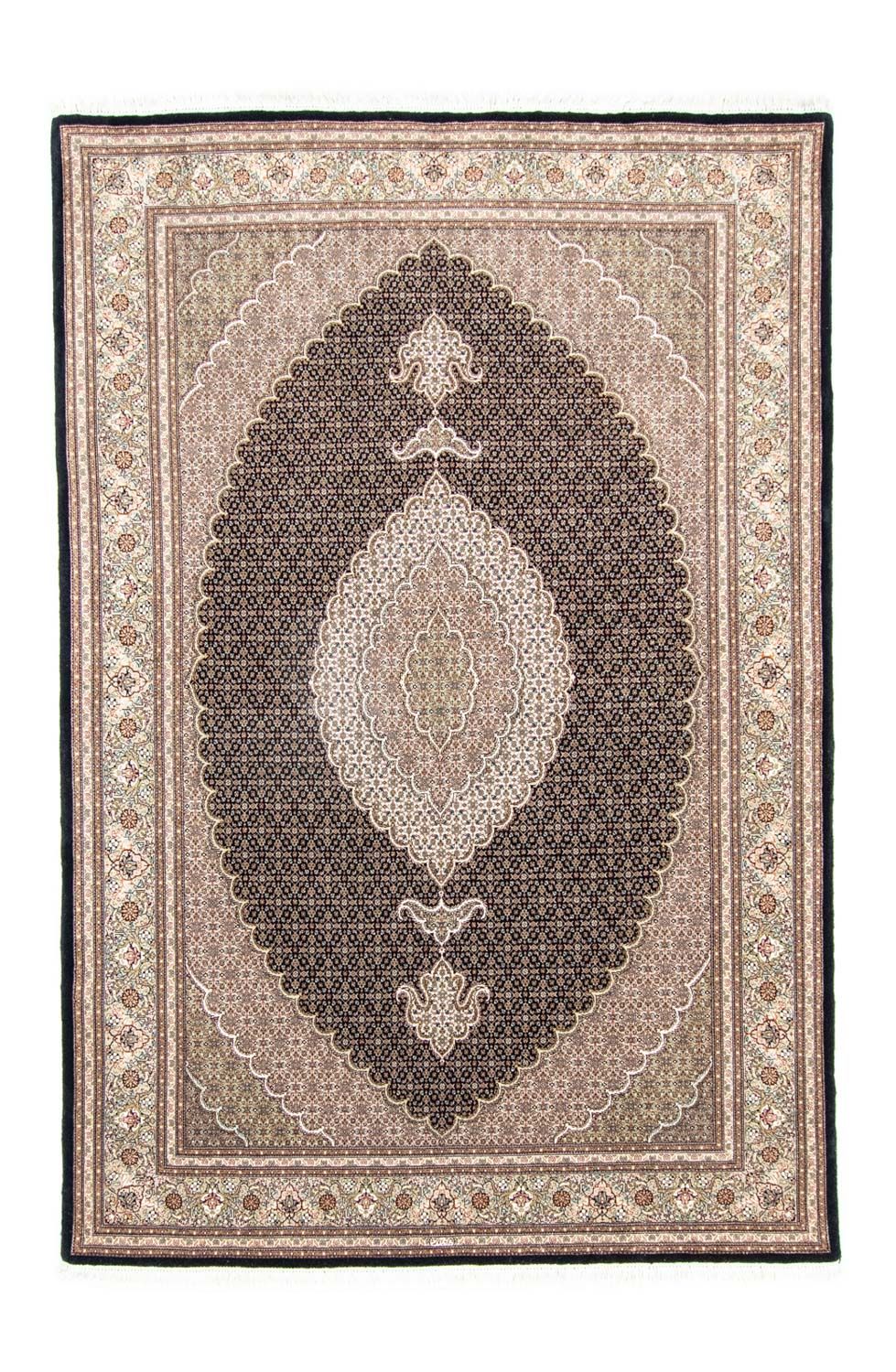 Persisk tæppe - Tabriz - Royal - 246 x 174 cm - brun