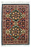 Persisk tæppe - Bijar - 62 x 45 cm - blå