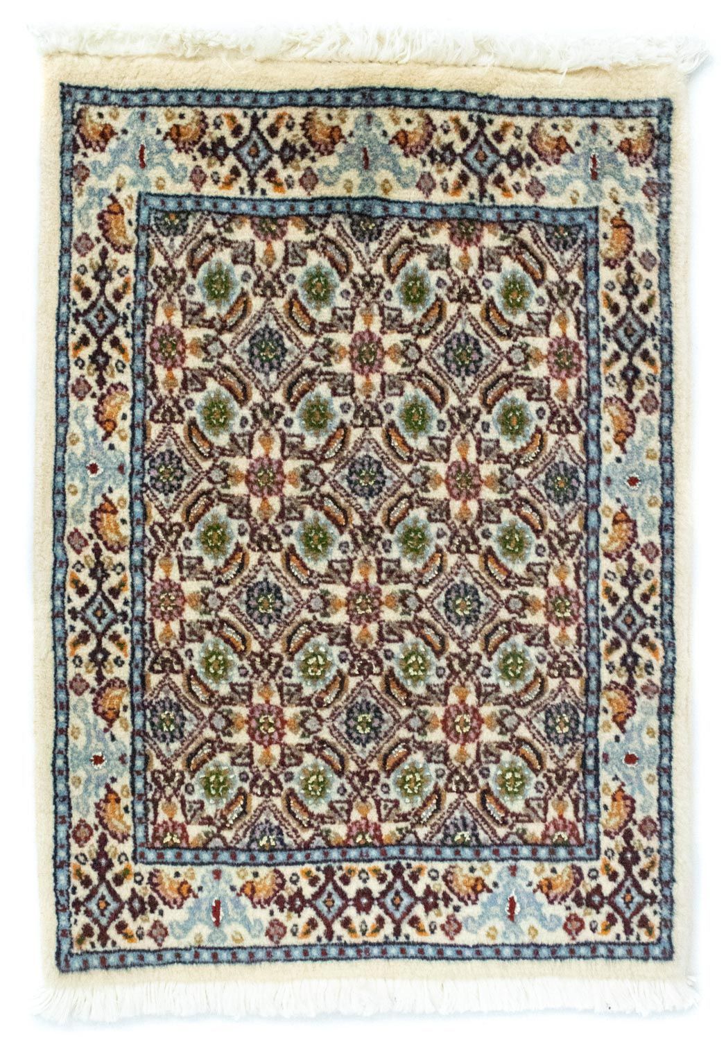 Persisk tæppe - Classic - 60 x 40 cm - blå