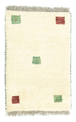 Gabbeh-tæppe - Persisk - 60 x 40 cm - beige