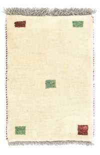 Gabbeh-tæppe - Persisk - 60 x 40 cm - beige