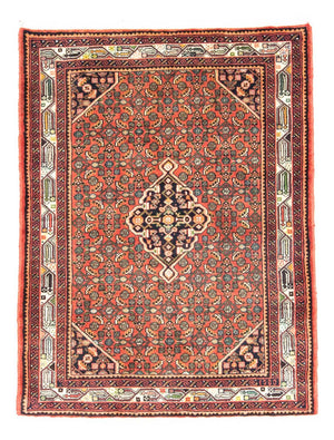 Persisk tæppe - Nomadisk - 140 x 106 cm - orange