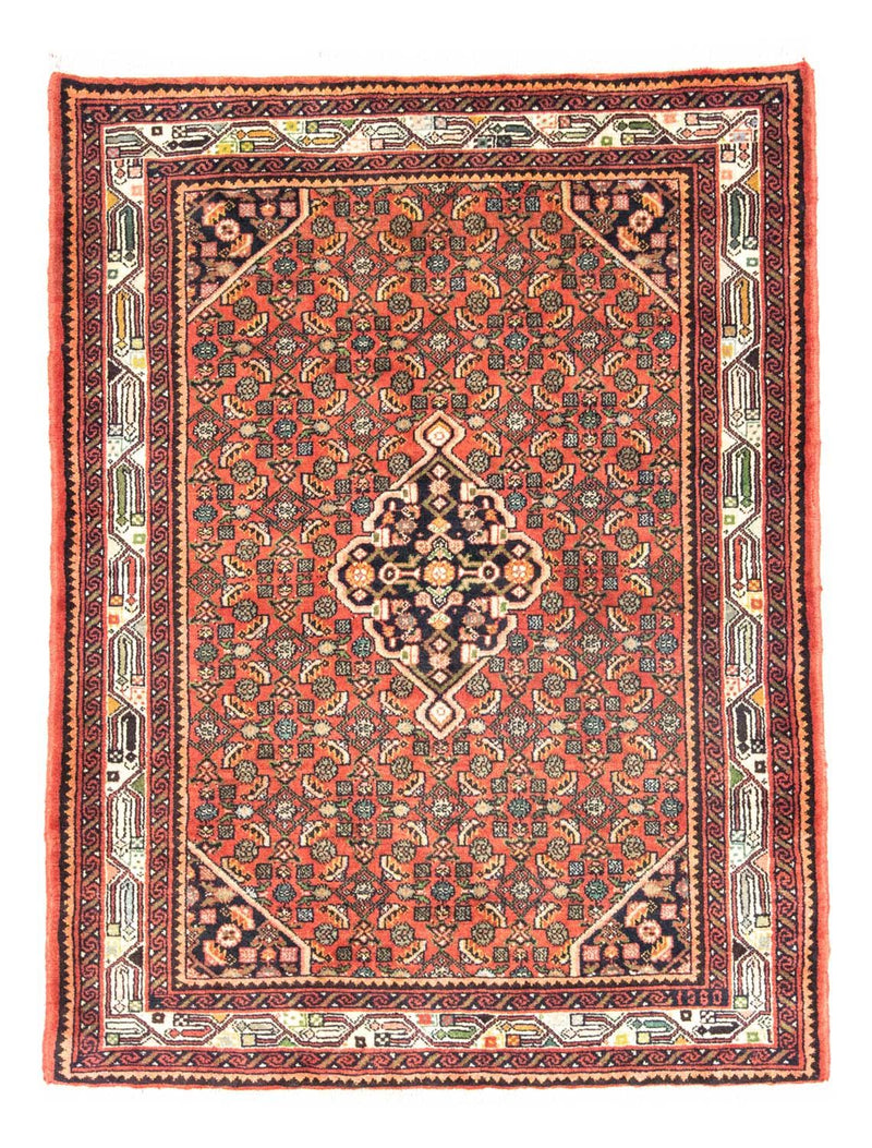 Persisk tæppe - Nomadisk - 140 x 106 cm - orange