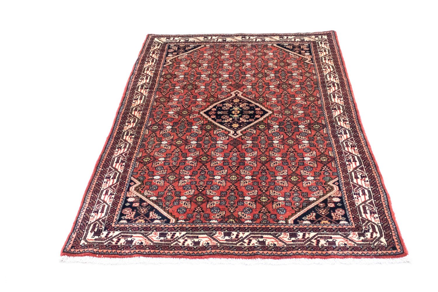 Persisk tæppe - Nomadisk - 157 x 104 cm - rød