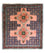 Persisk tæppe - Classic firkantet  - 77 x 73 cm - laks