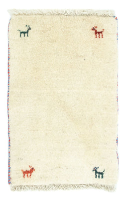 Gabbeh-tæppe - Persisk - 60 x 40 cm - beige