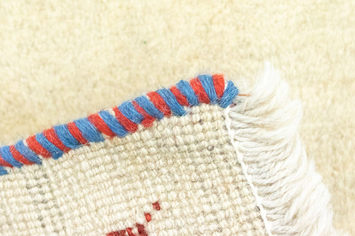 Gabbeh-tæppe - Persisk - 60 x 40 cm - beige