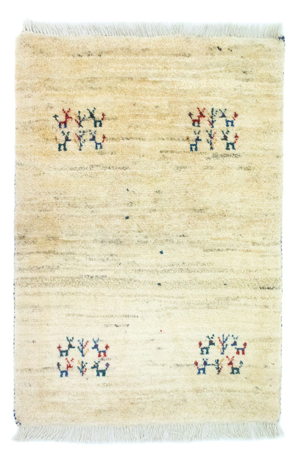 Gabbeh-tæppe - Persisk - 94 x 64 cm - flerfarvet